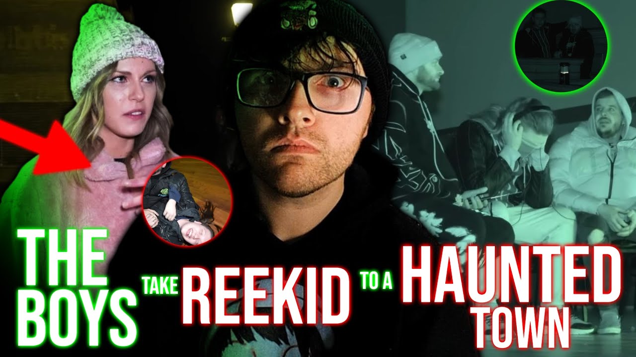 Reacting to The Boys Take Reekid to a Haunted Town by @yeptheboys