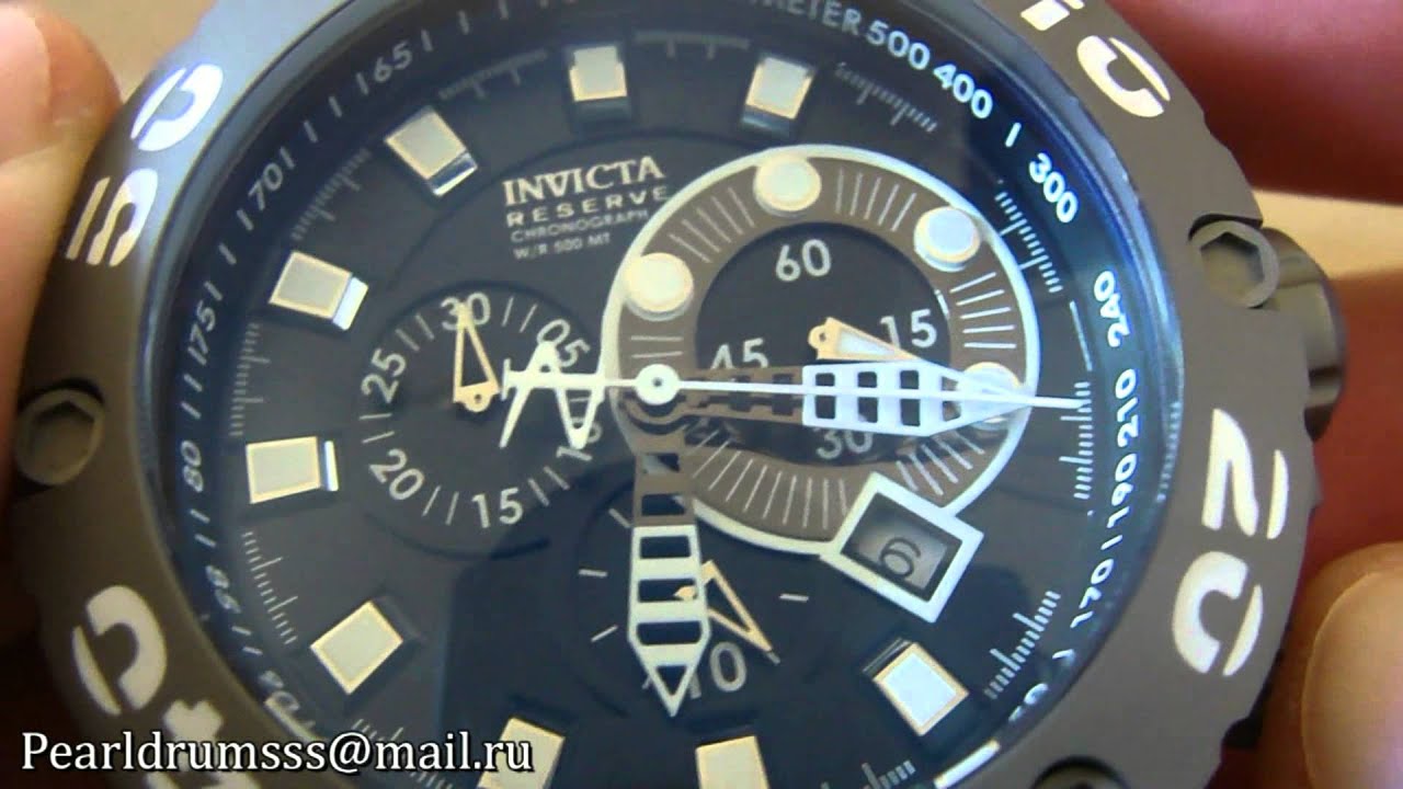 Invicta 0920 Reserve Subaqua Swiss Made Chronograph