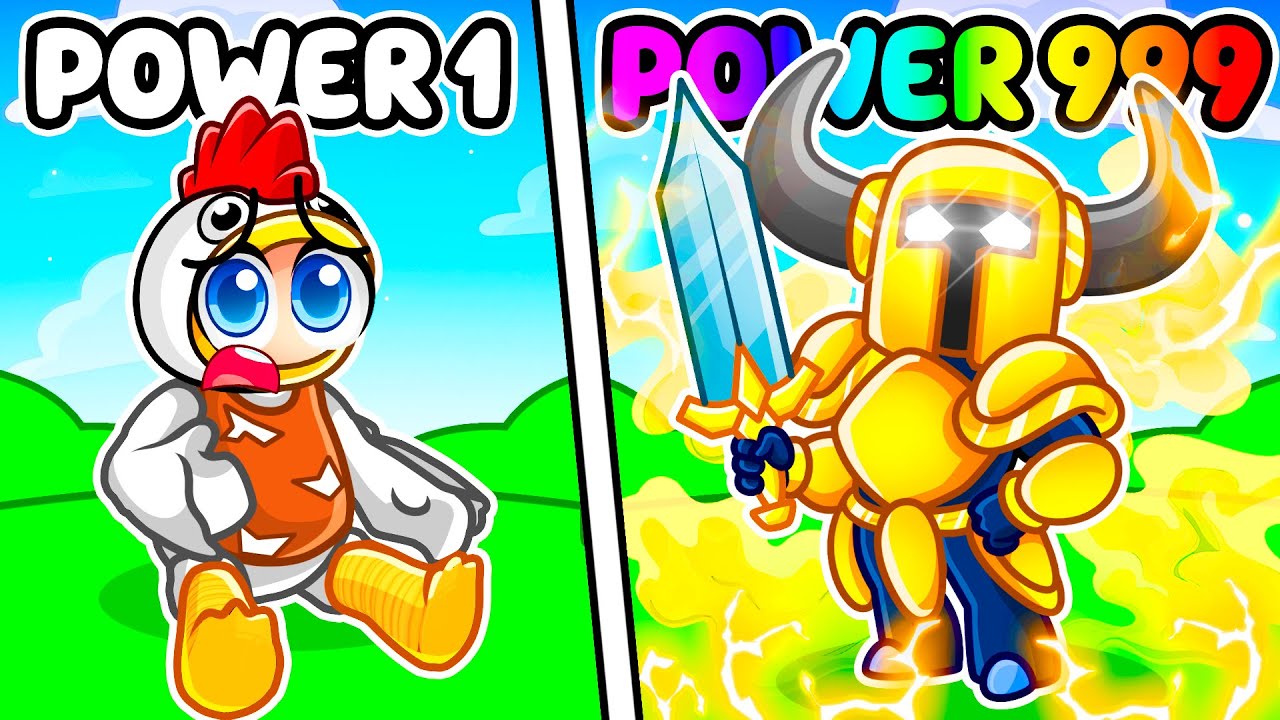 Niveau 1 Noob vs Niveau 999 Hacker GUERRIER le plus FORT de Roblox !