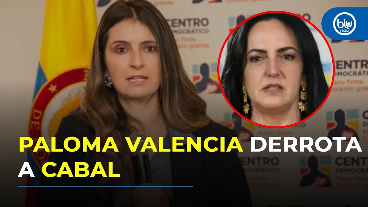 Cabal acepta derrota, pero pide publicar detalles de la encuesta que gan&oacute; Paloma Valencia