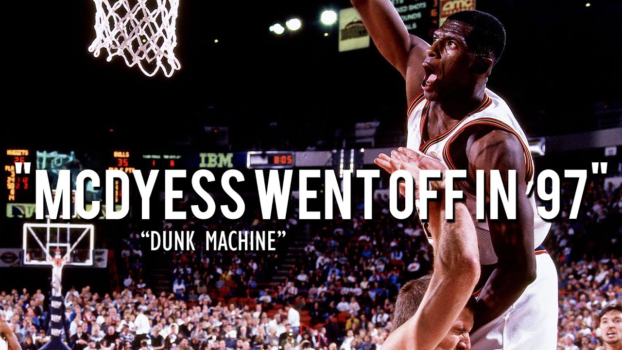 Top 10 Antonio McDyess Dunks from 1997 💥 | 360 Jam vs Seattle, Poster on Antonio Davis & More