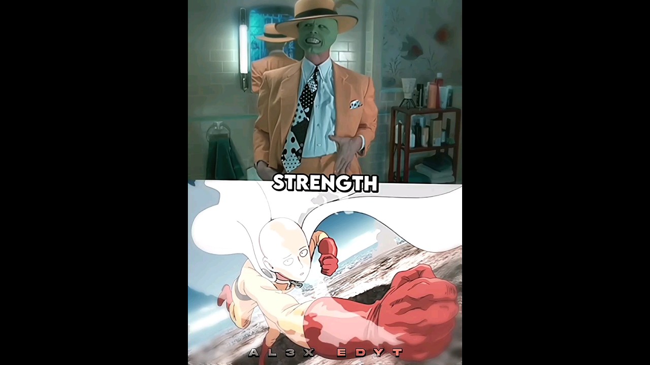 The Mask vs Saitama #shorts #anime #dccomics #dc