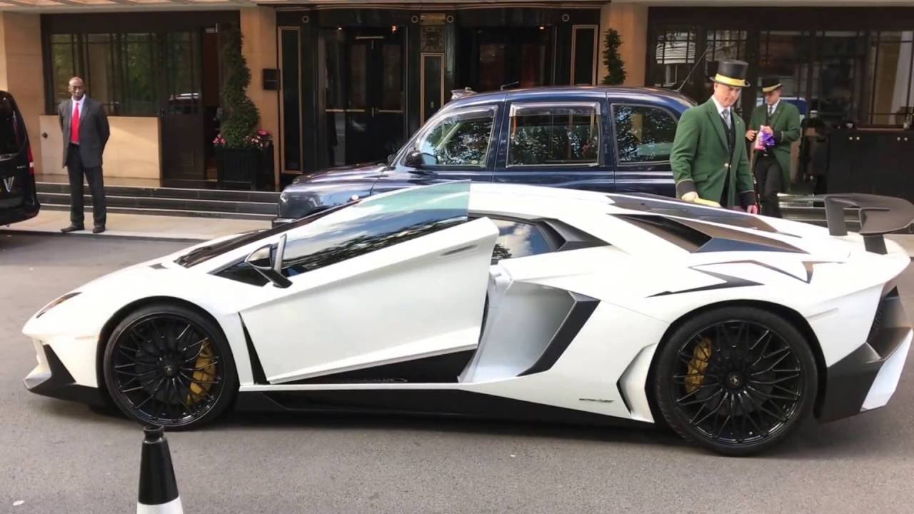 Lamborghini Aventador SV Startup - London Supercars