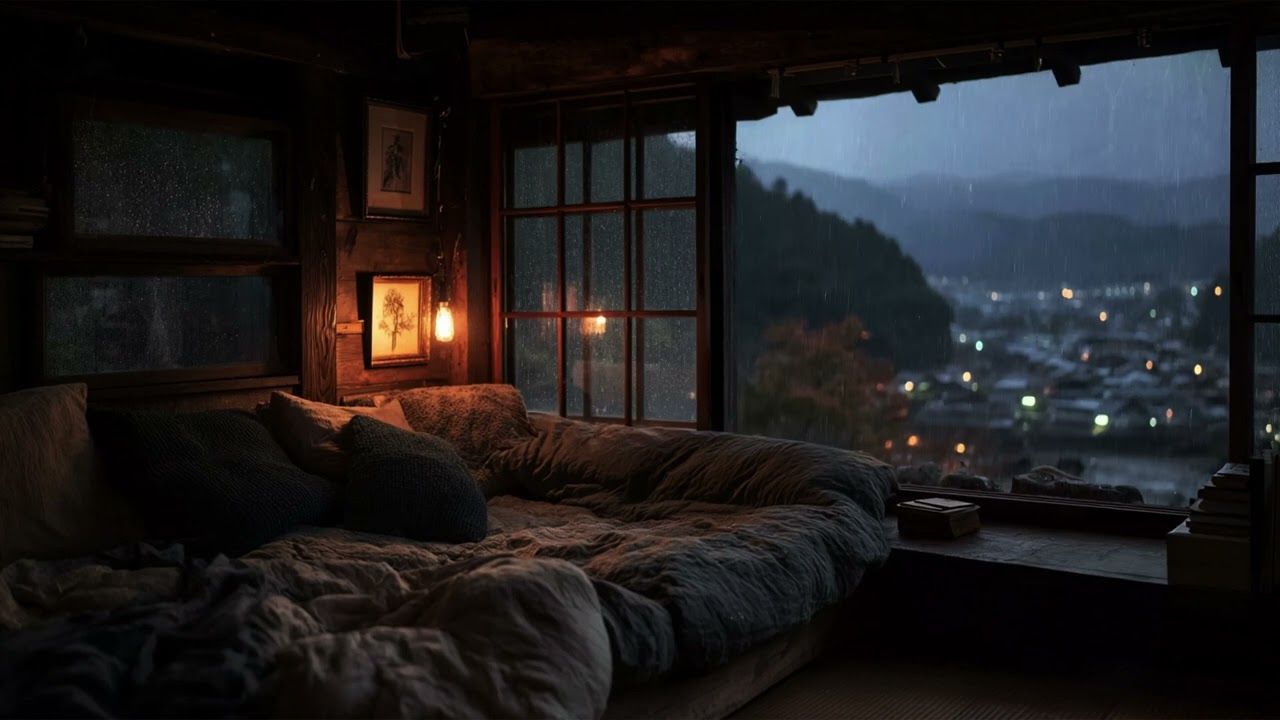 Rain That Changes the Outside Air – Clear, Cool Rain ASMR