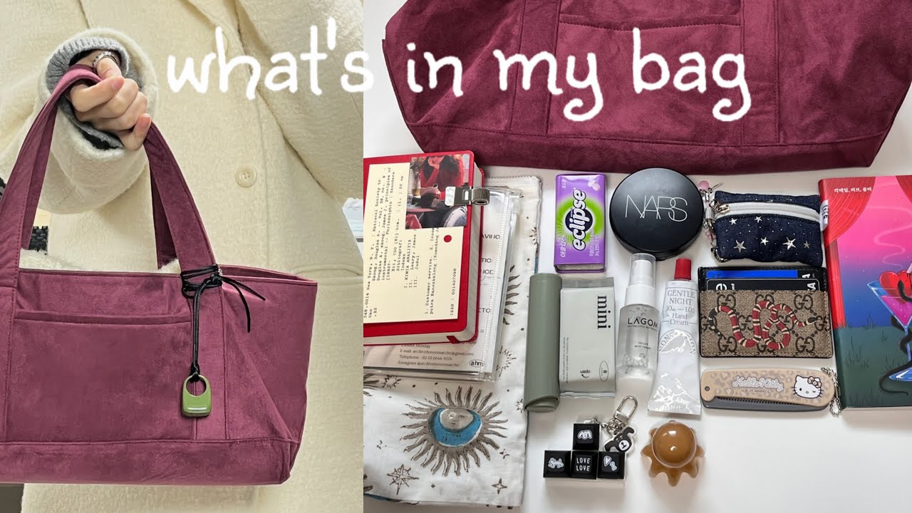 what's in my bag! 요즘 챙겨다니는 아이템 ﹏‍ ｡˚✩ 왓츠인마이백 (winter. ver)