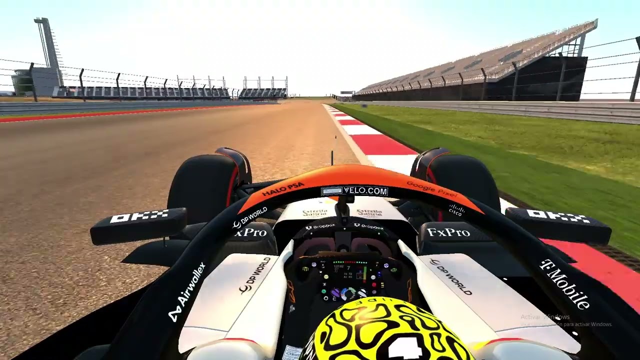 Lando Norris Pole at Austin