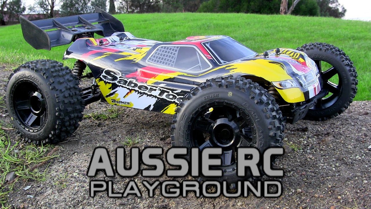 Hobby King Basher SaberTooth w/500k Diff oil and Badlands