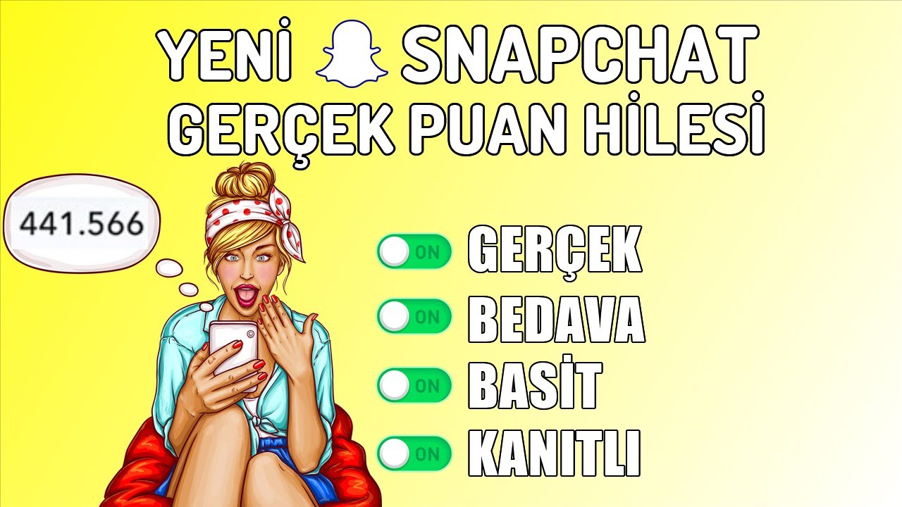 SNAPCHAT PUAN HİLESİ 2025 - DOĞRU SNAPCHAT PUAN HİLESİ ✅