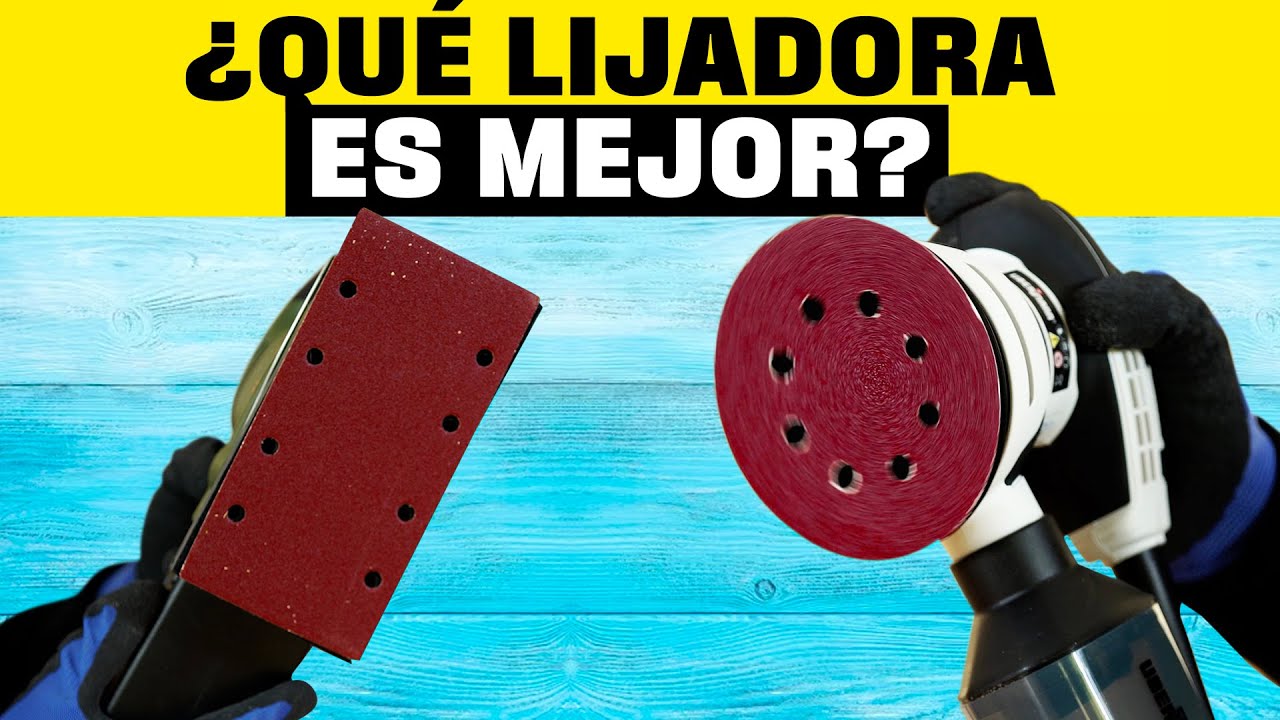 Lijadora orbital vs. roto orbital | Lo Mejor