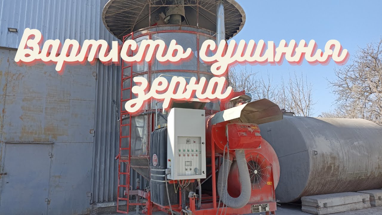 Вартість сушіння зерна.