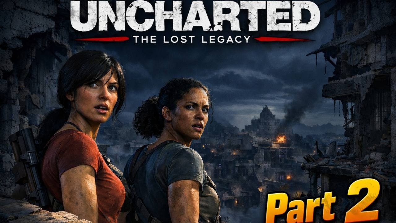 UNCHARTED THE LOST LEGACY Walkthrough Gameplay Part 2 - Infiltration (PS5)