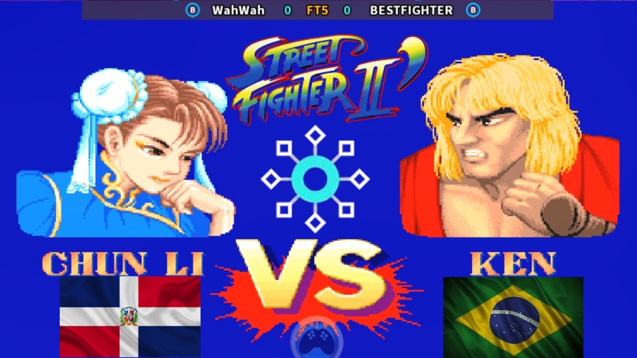 Street Fighter 2'CE WahWah vs BESTFIGHTER FT5