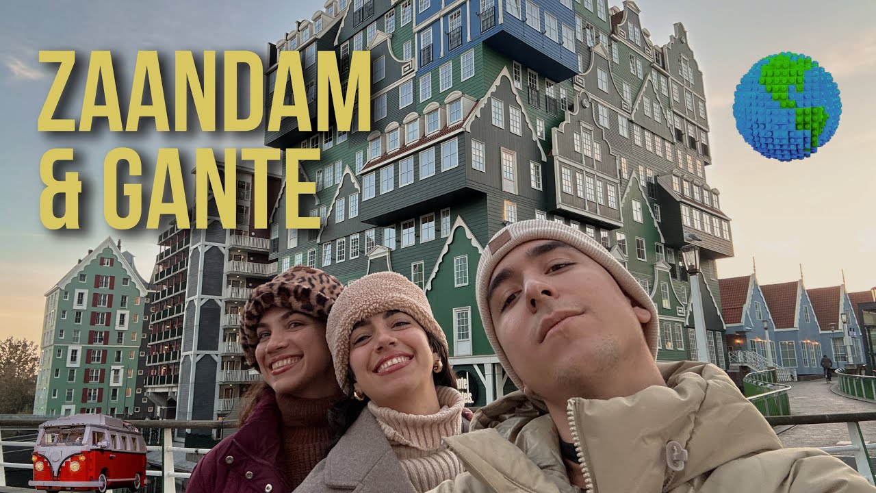 ¡Explorando Gante y Zaandam en un solo día! 🌍✨ | VLOG de Viaje 🚆