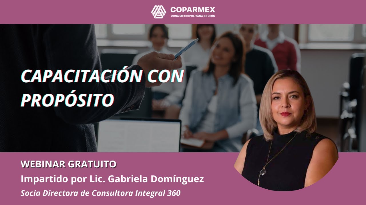 Webinar Gratuito | Capacitaci&oacute;n con Prop&oacute;sito