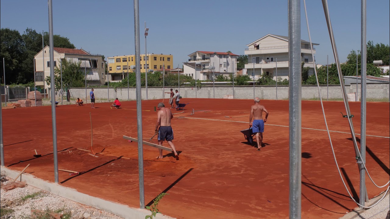 Tirana United - Tennis Clay Court Construction