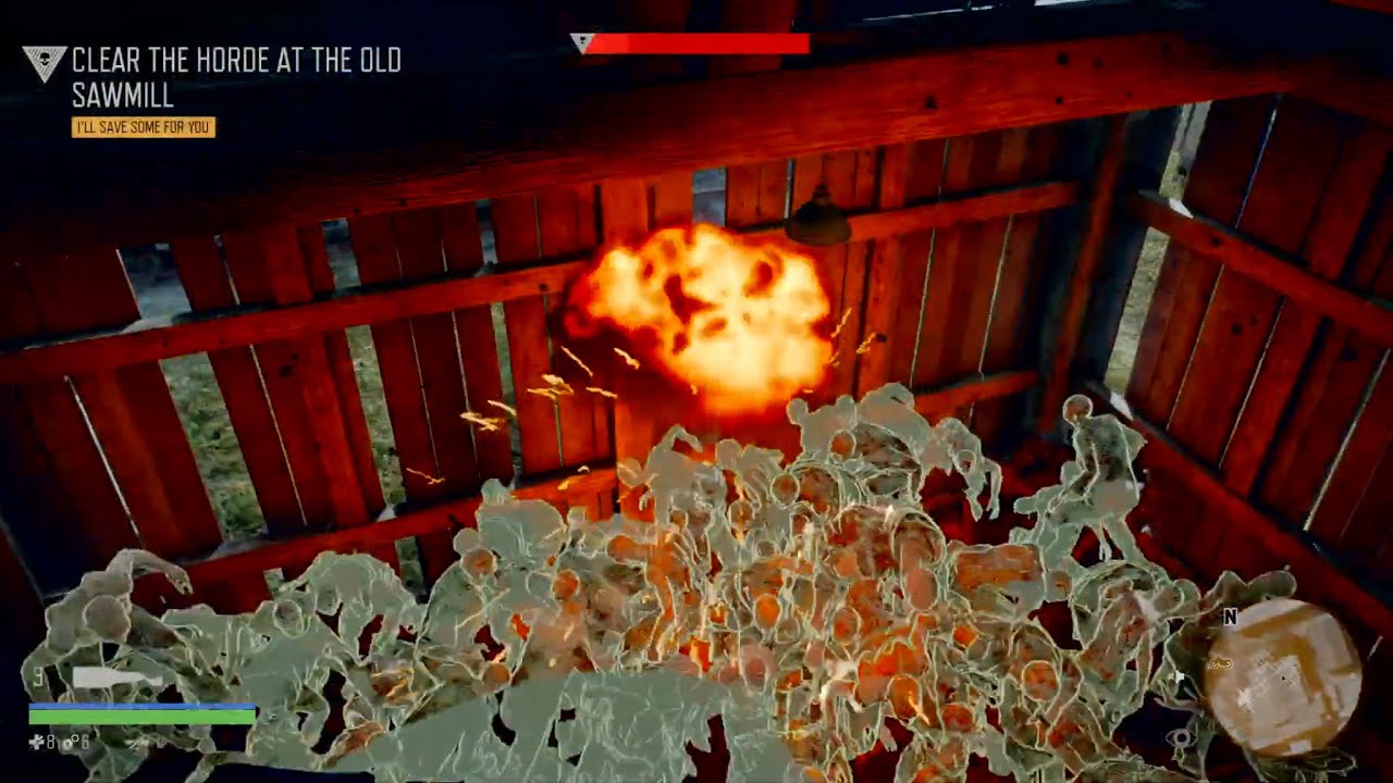 Days Gone - Old Sawmill Horde - Easy Method(High Ground Glitch) - PATCHED!