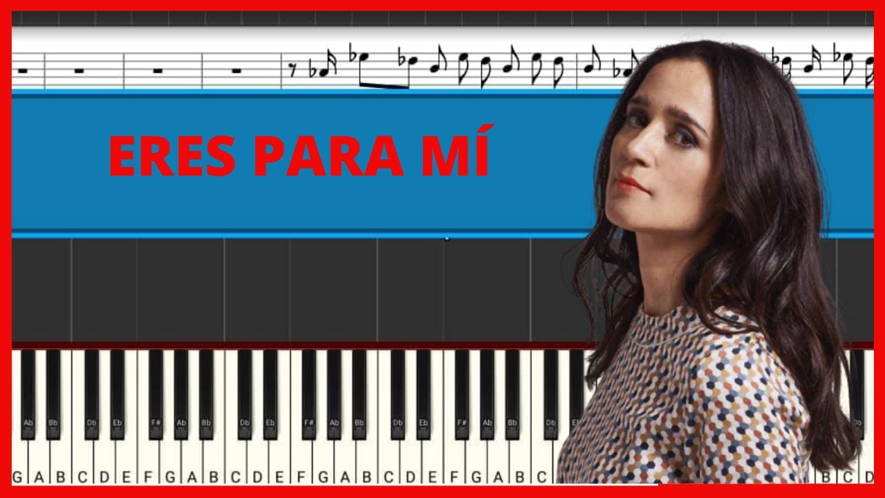 Julieta Venegas, Anita Tijoux - Eres para Mí | Piano Tutorial | Midi