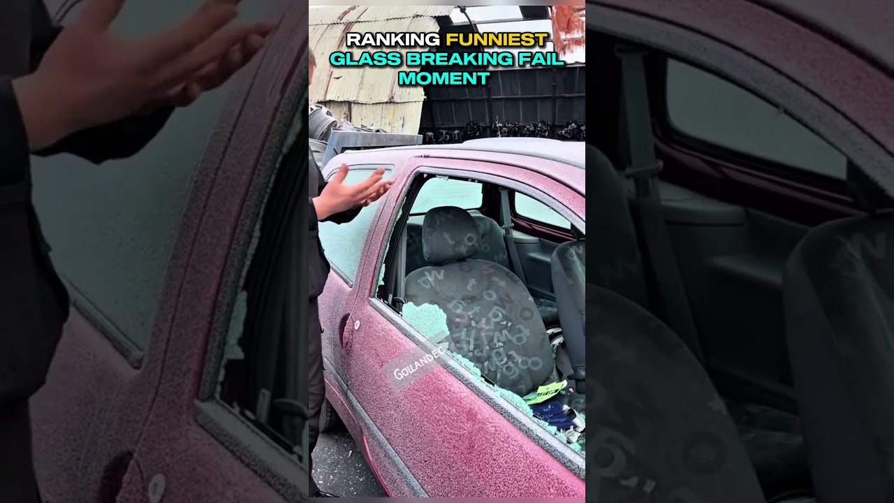 Ranking Funniest Glass Breaking Fail Moments😂
