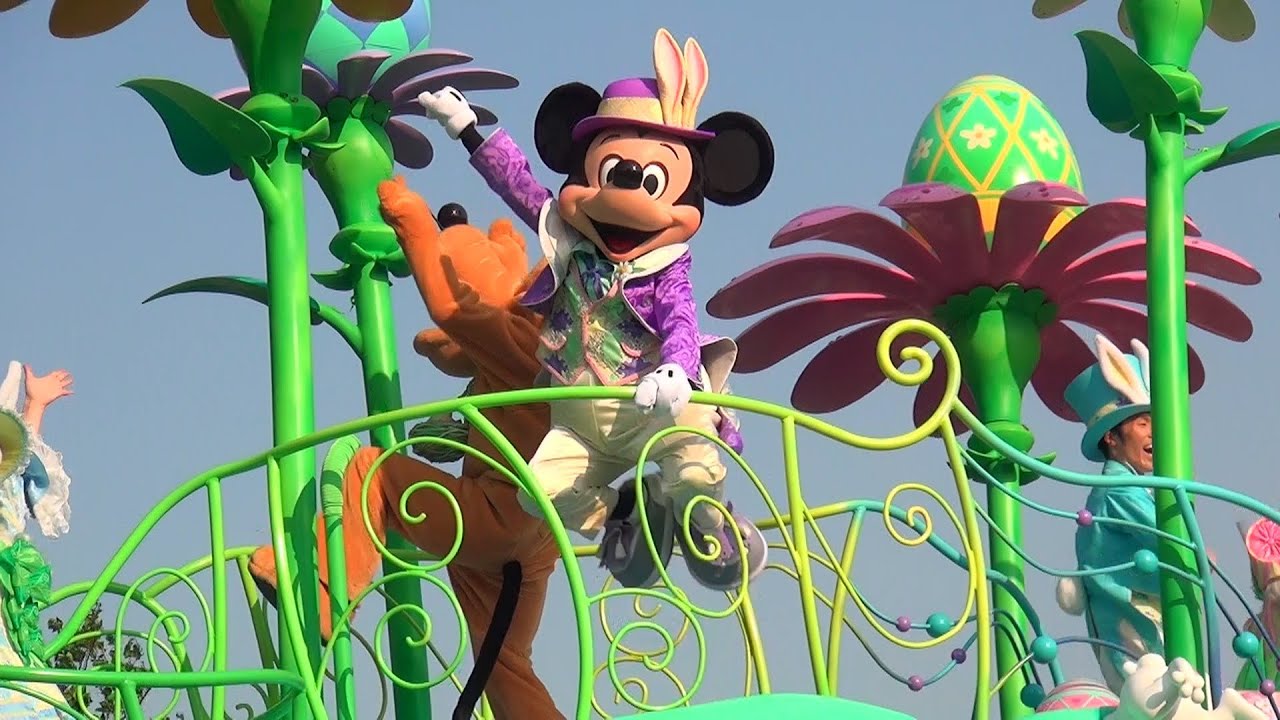【TDL】ヒッピティ・ホッピティ・スプリングタイム（3rdミッキーポジ）2014/04/24 2回目公演