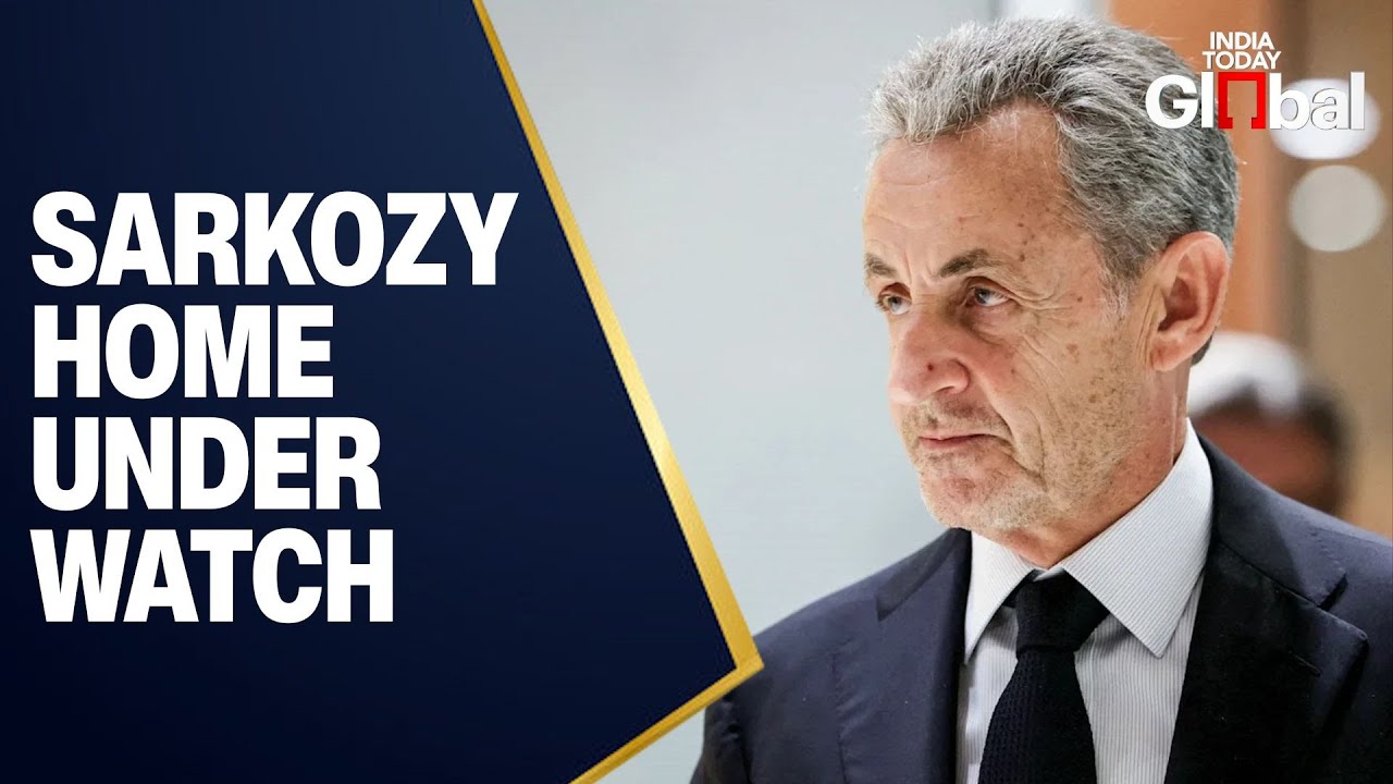 LIVE: Tension Builds Outside Nicolas Sarkozy’s Home as Case Unfolds