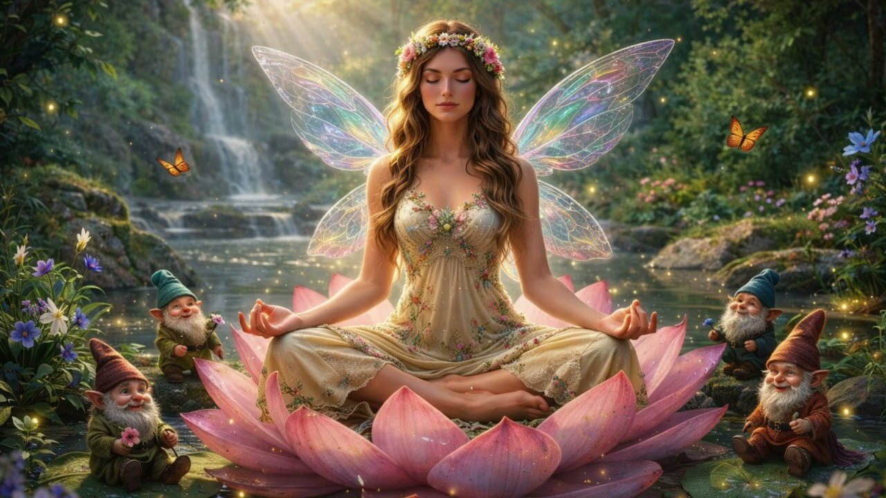 Magical Native Flute Meditation 🌸 Fairy Sleep Music for Deep Relaxation | Moonrest Music
