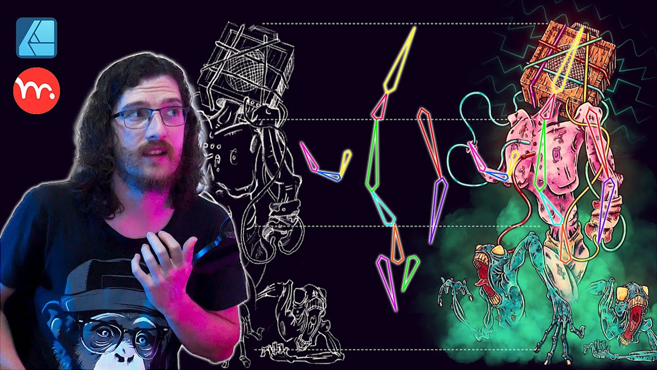 Making my Affinity artwork come to life with Moho!