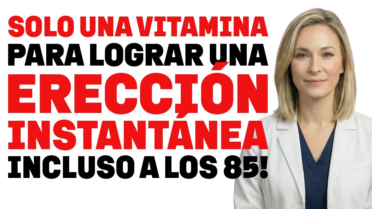 Médicos Recomiendan ESTA VITAMINA Nocturna para Energía, Sueño Profundo y Erecciones