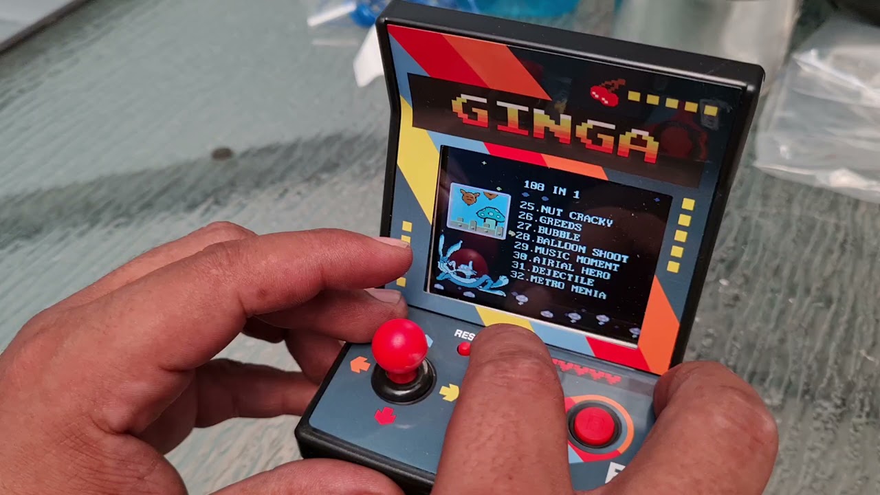 MiNi Videojuego Arcade 108 Juegos 3 Bateria Tipo 2a