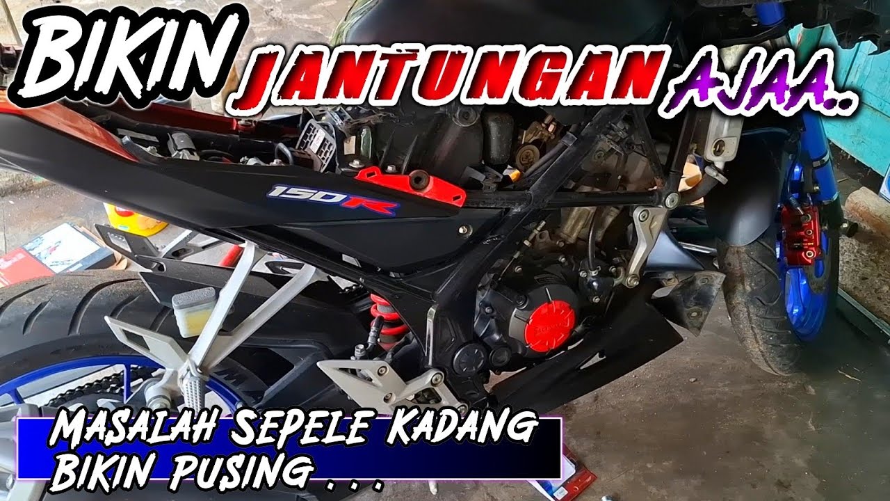 Mogok bikin Emosi‼️CBR150R di starter gak mau hidup