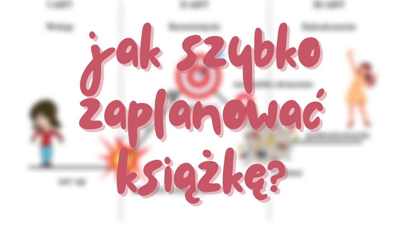 Jak SZYBKO zaplanować książkę? ✍