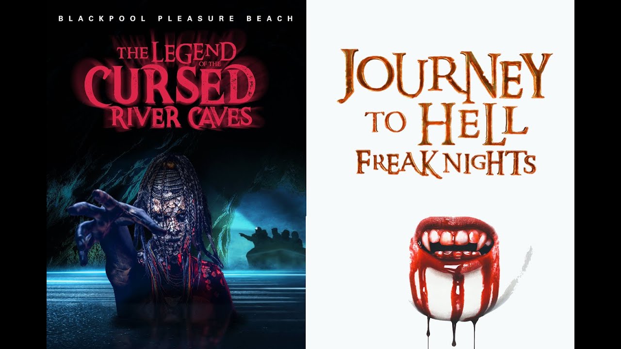 Journey To Hell Freak Nights 2021 All Mazes And Rides| Blackpool Pleasure Beach