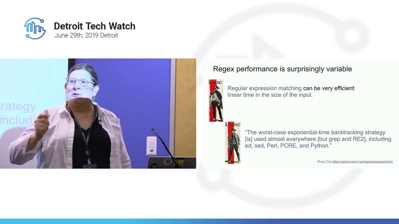 Jamie Jennings: Replacing 50 Year Old Regex Technology with Rosie Pattern Language
