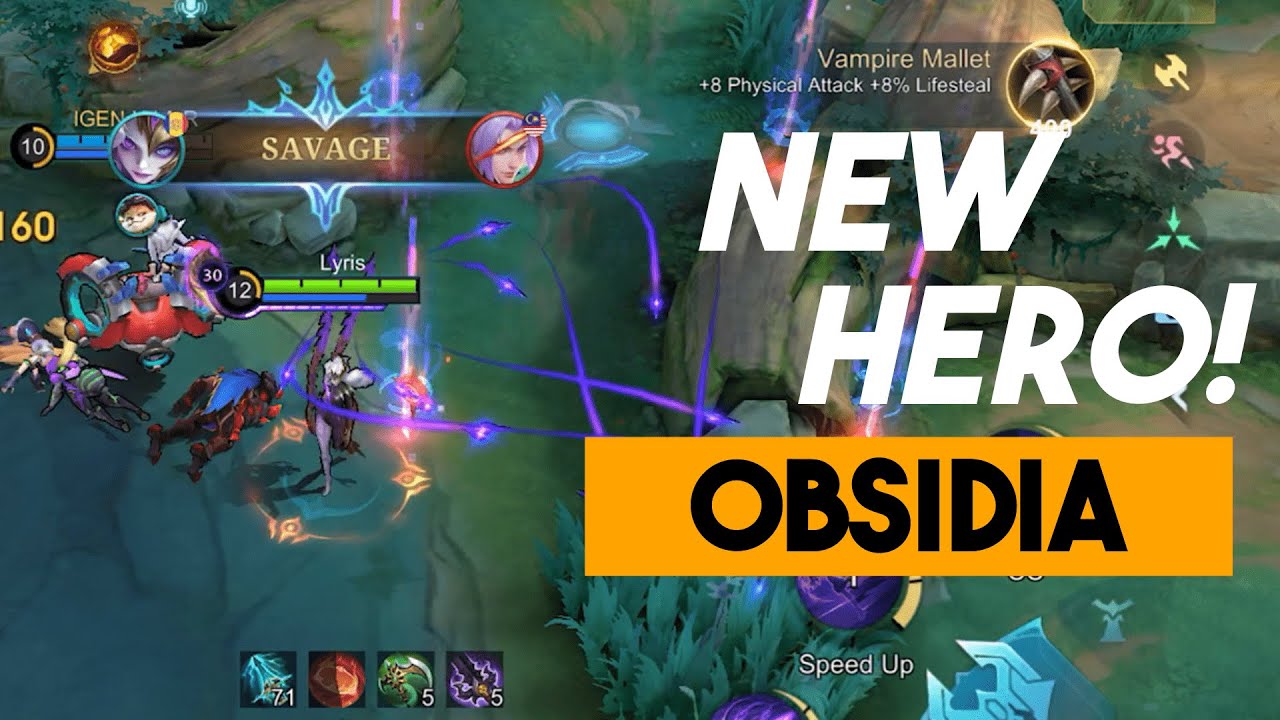 New Hero in ML?! Obsidia | TIPS & TRICKS