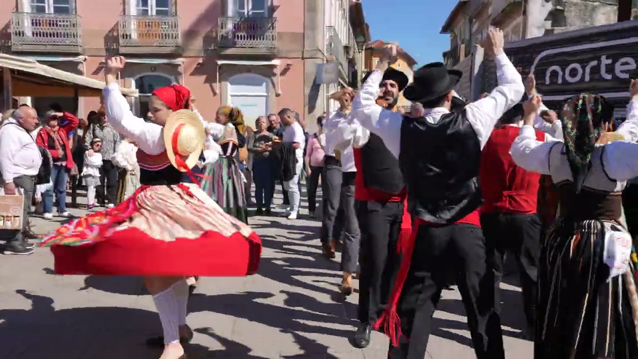 GRUPO ETNO-FOLCLÓRICO DE REFOIOS DO LIMA, NO SEU FEIRÃO CULTURAL EM PONTE DE LIMA. 30 MARÇO 2025.