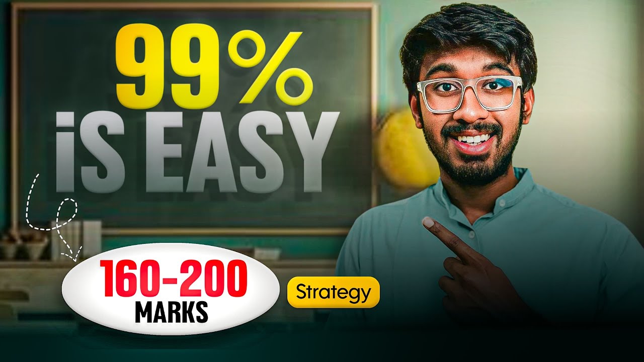 99% in JEE Mains is actually EASIER than you think! 5 step Roadmap🔥