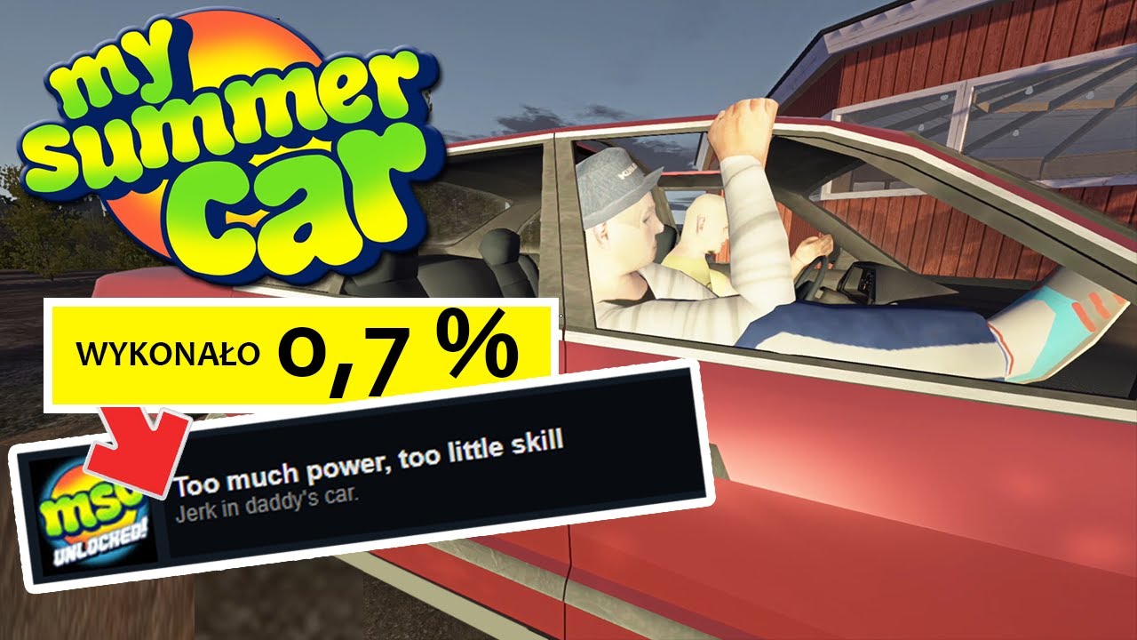 Szalona jazda z wiejskimi sebiksami [Zdobywca osiągnięć] - My Summer Car #137