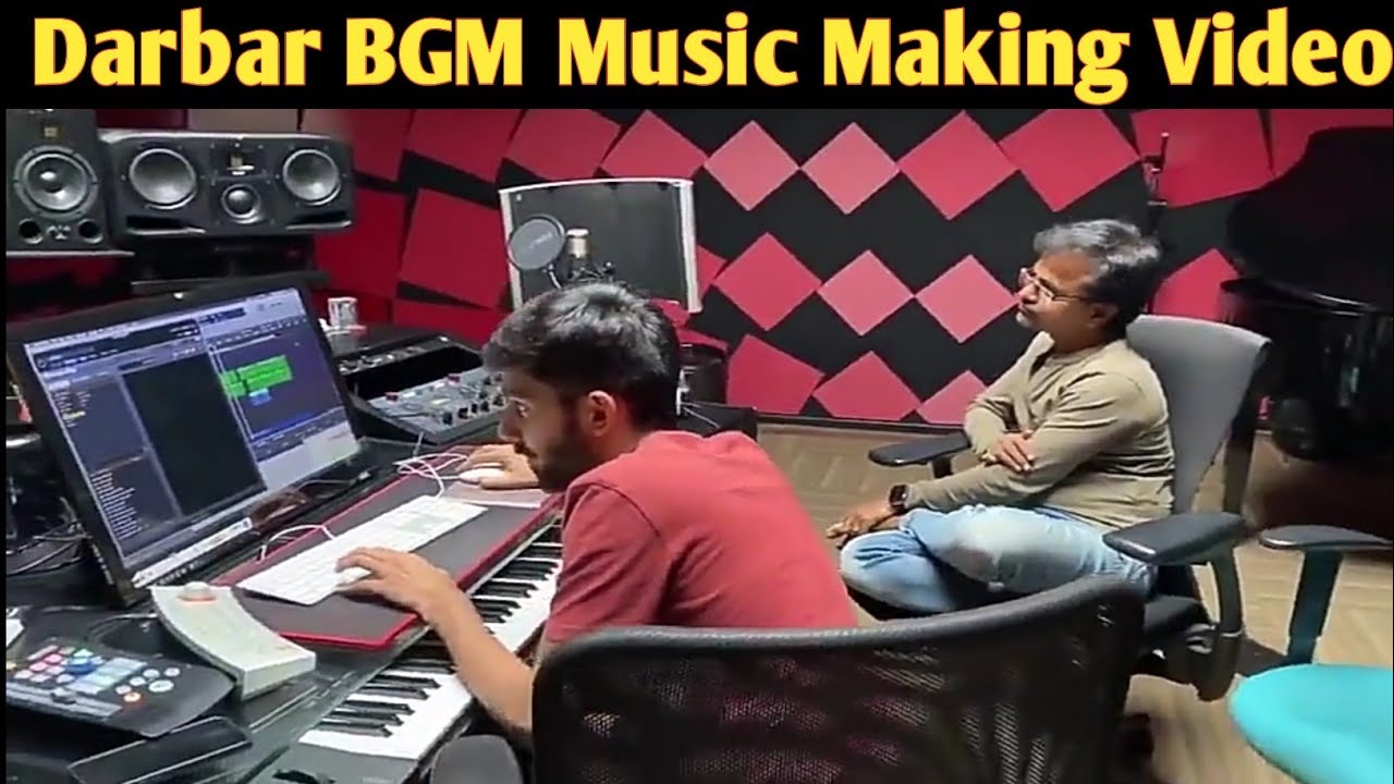 Darbar BGM (Background Score) Making Video | Rajinikanth | Anirudh | Theme Music Update