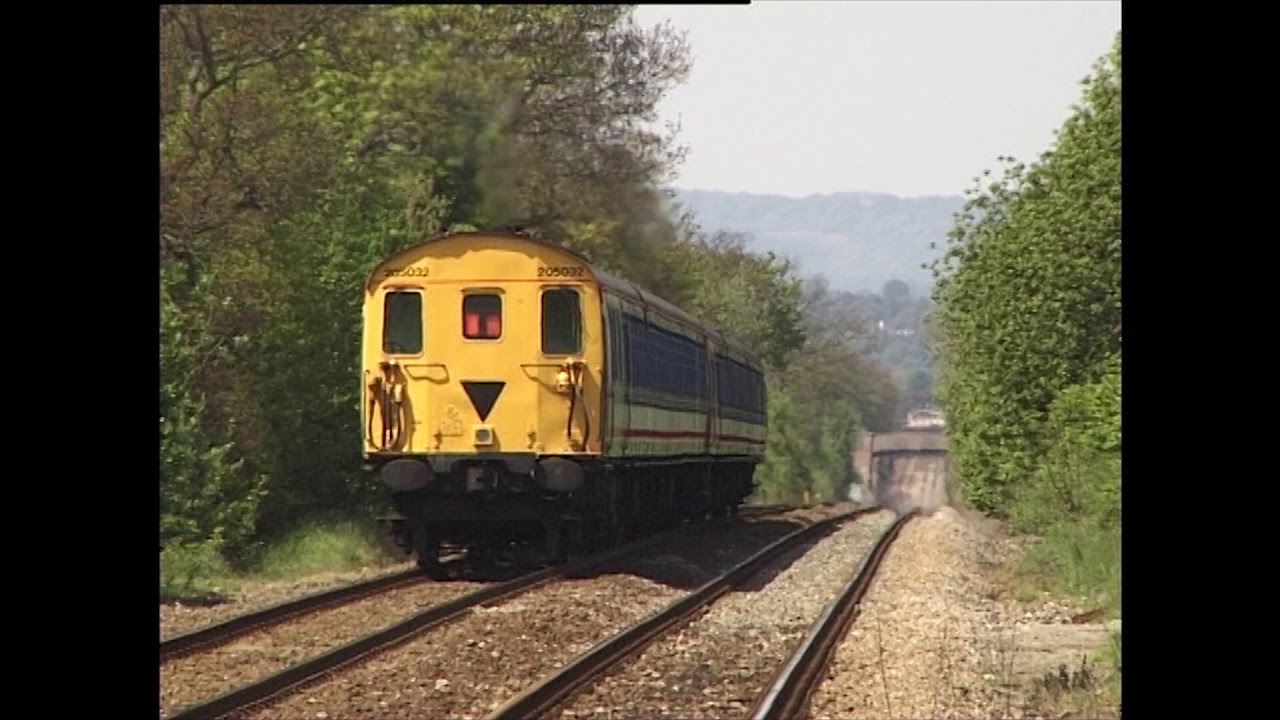 205032 & 205025 at Uckfield Line Gala 25/05/1997