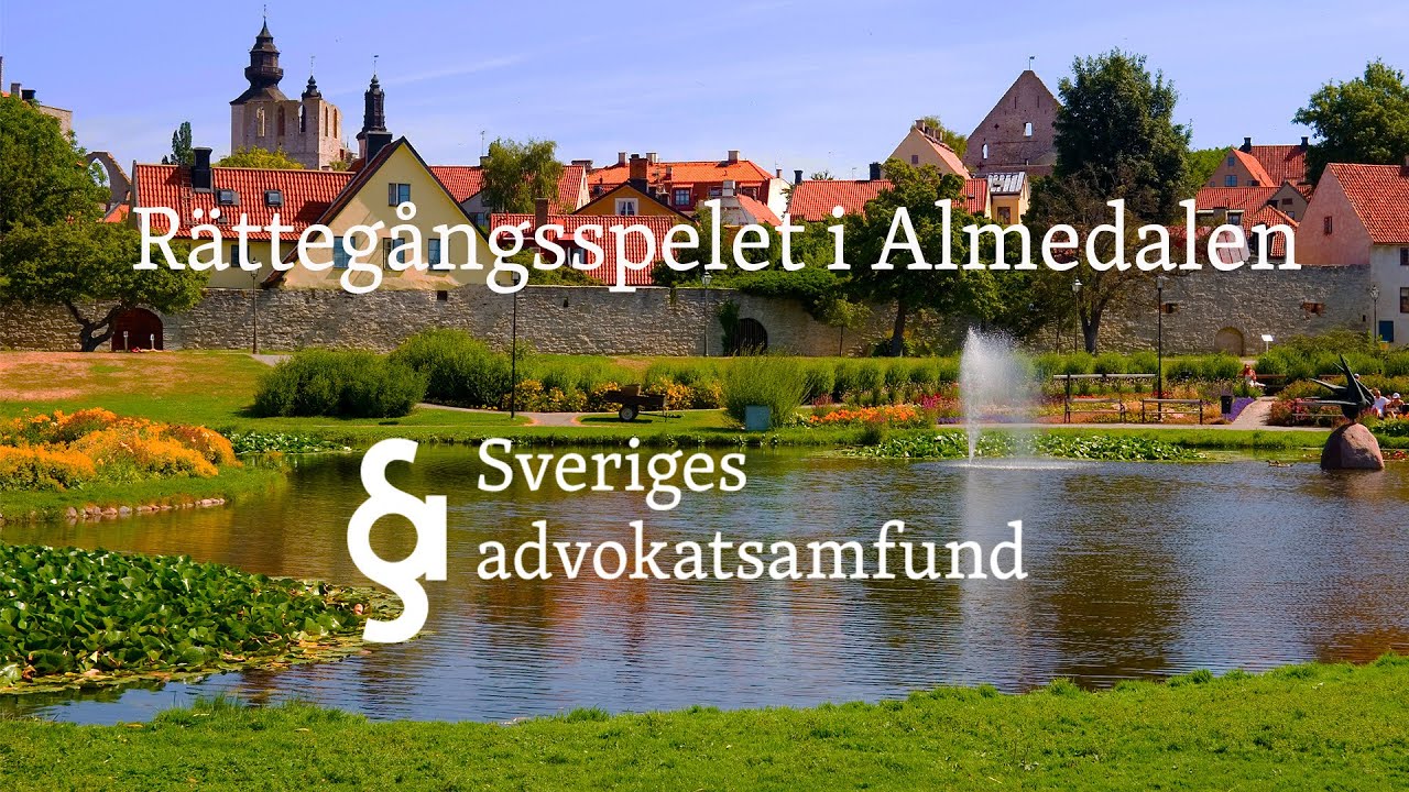 Advokatsamfundets rättegångsspel – Almedalsveckan 2024
