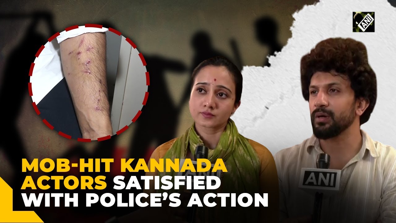 Kannada actors Bhuvann, Harshika happy, satisfied with Bengaluru police action following mob attack