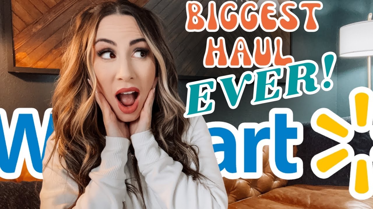 😲BIGGEST WALMART HAUL I'VE EVER DONE! New Walmart Clothing Haul.