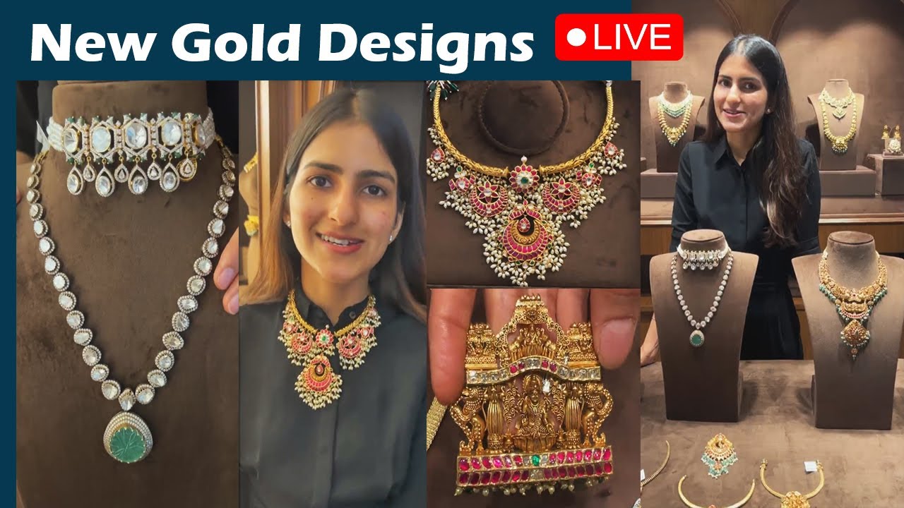 Trending Gold Jewellery Collection | Omprakash Ajay Gupta Jewellers @brideessentials #goldjewellery