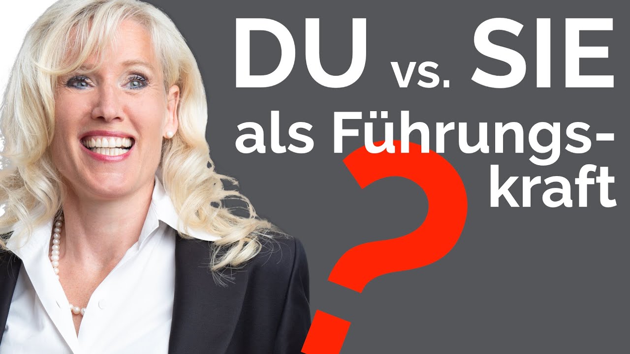 Die Wahrheit über duzen siezen als Führungskraft