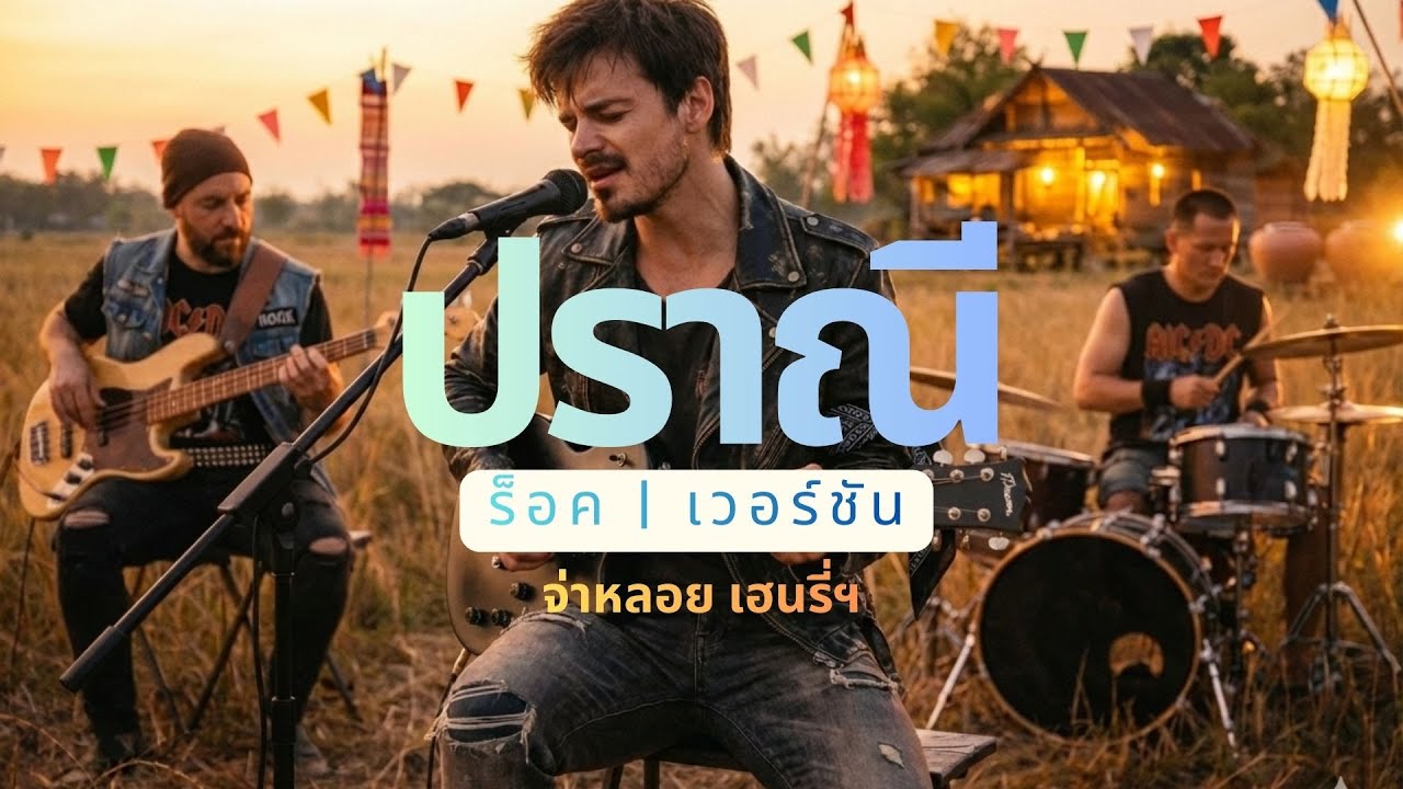 ปราณี - ROCK COVER | สงกรานต์นี้อ้ายมาแน่นอน | ต้นฉบับ. จ่าหลอย เฮนรี่ฯ