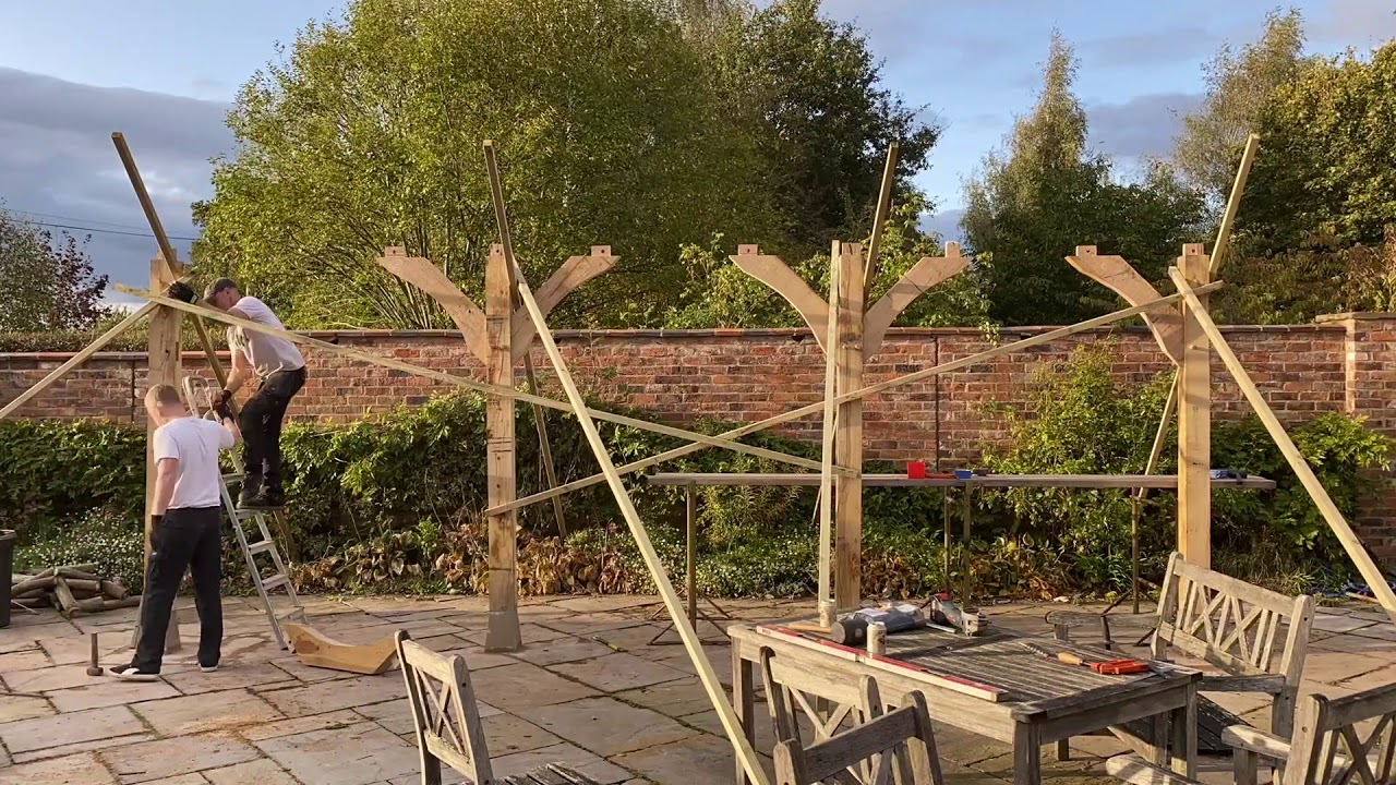 (I Make A Silly Mistake) - Green Oak Frame Building  part 2-day 2 b
