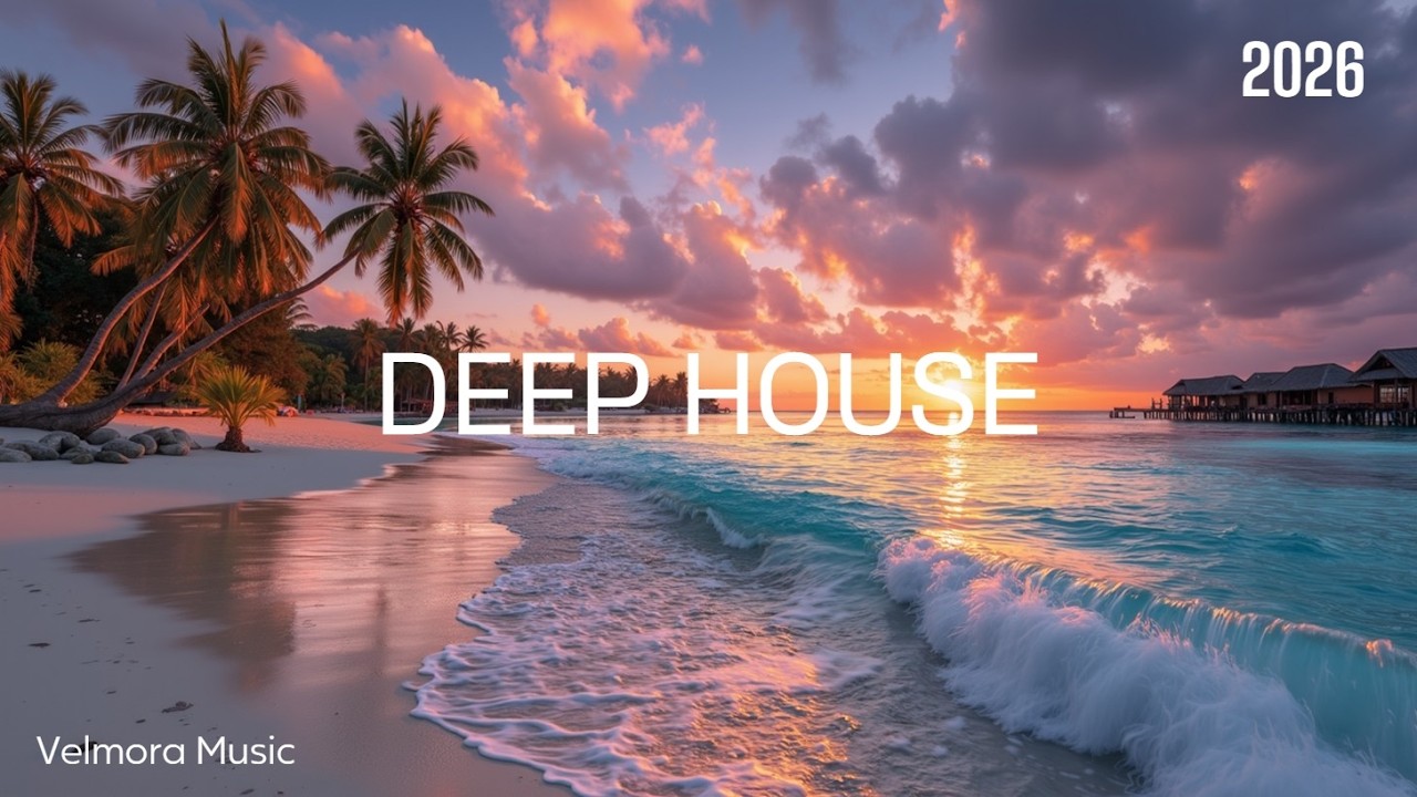Тропический Deep House Микс ~ Расслабляющая Тропическая House Музыка | Атмосфера Заката на Пляже