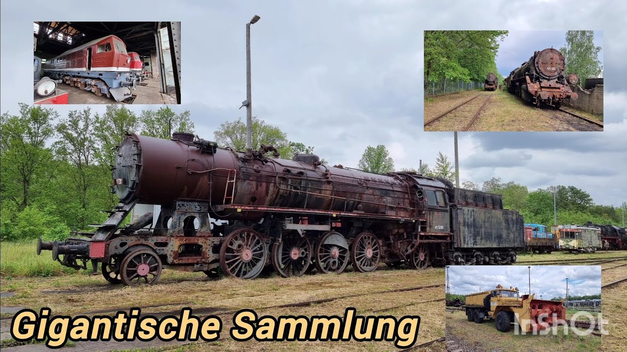 Falkenberg Loksammlung Falz am 19.05.2024 #Dampflok #train #eisenbahn #Rundgang