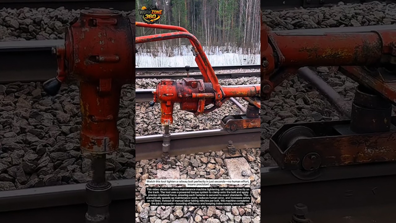 This Machine Fixes Railroads in Seconds&hellip; You Won&rsquo;t Believe How Fast It Works 😳