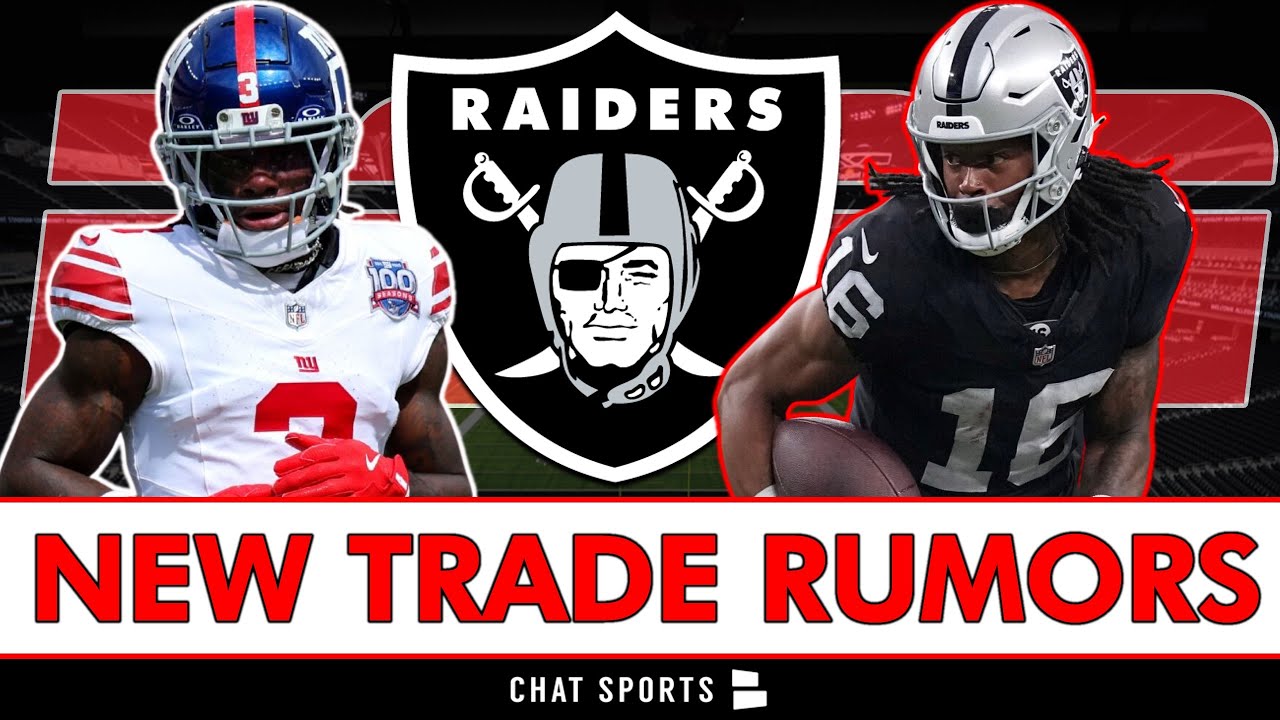 NEW Raiders Trade Rumors From ESPN Before NFL Trade Deadline Ft, Jakobi Meyers