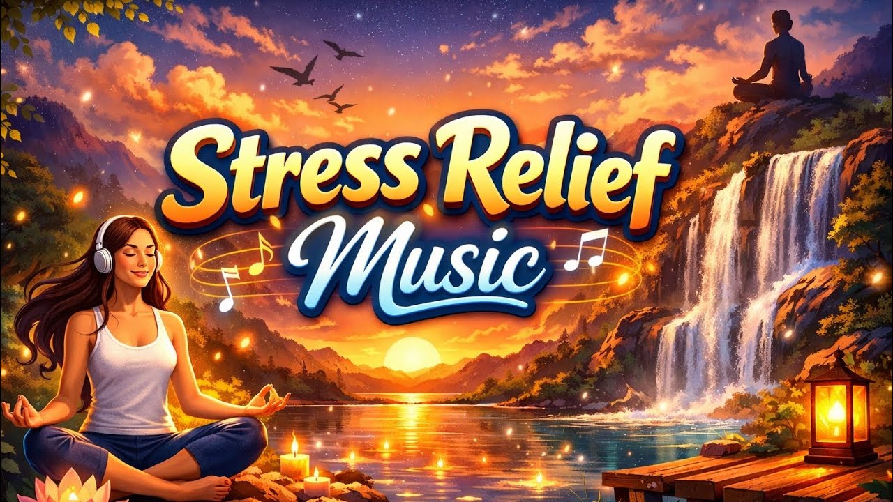 Stress Relief Music 🌿 Deep Relaxing Music for Mind, Sleep, Meditation & Peaceful Mind